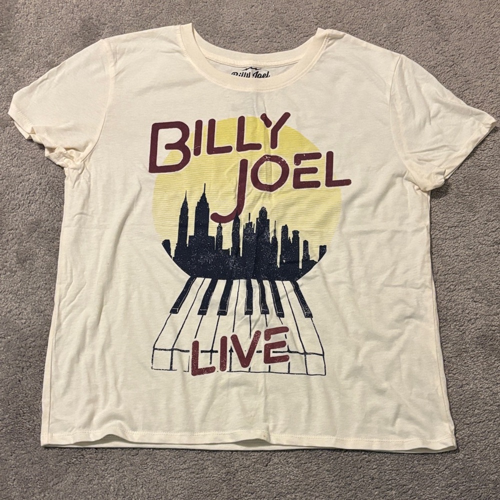 Target Billy Joel Live Concert Graphic Tee